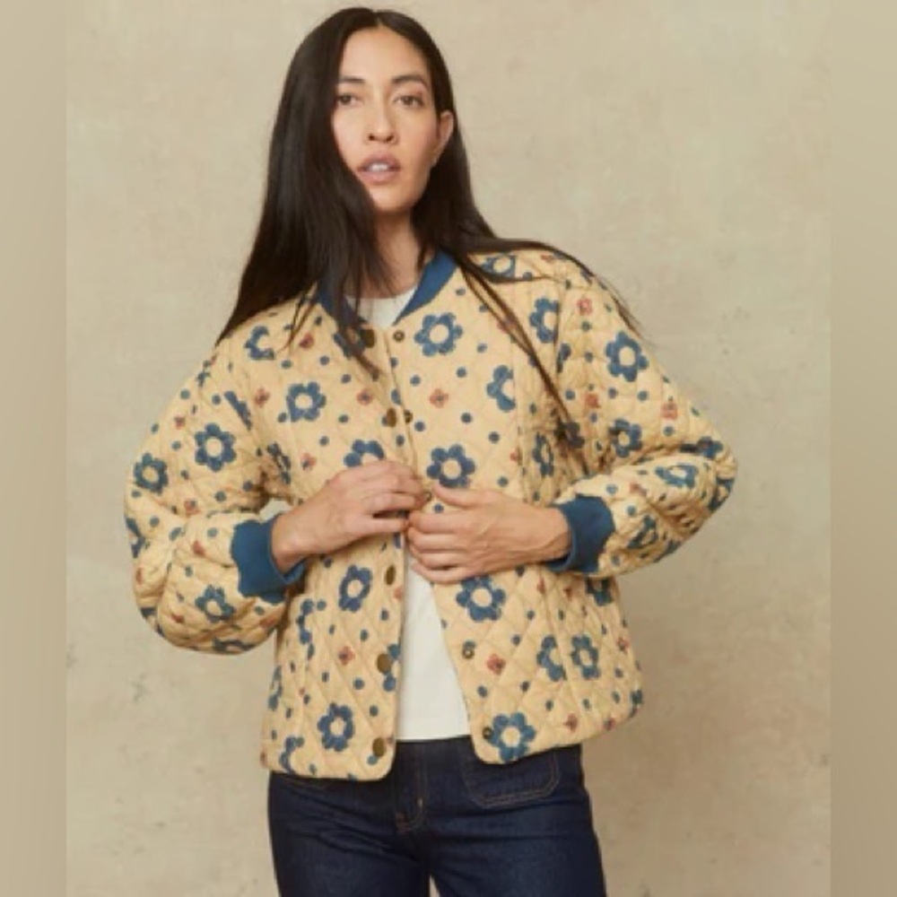 Christy Dawn The Cleo Jacket in Apple Blossom
